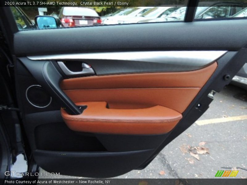 Crystal Black Pearl / Ebony 2010 Acura TL 3.7 SH-AWD Technology