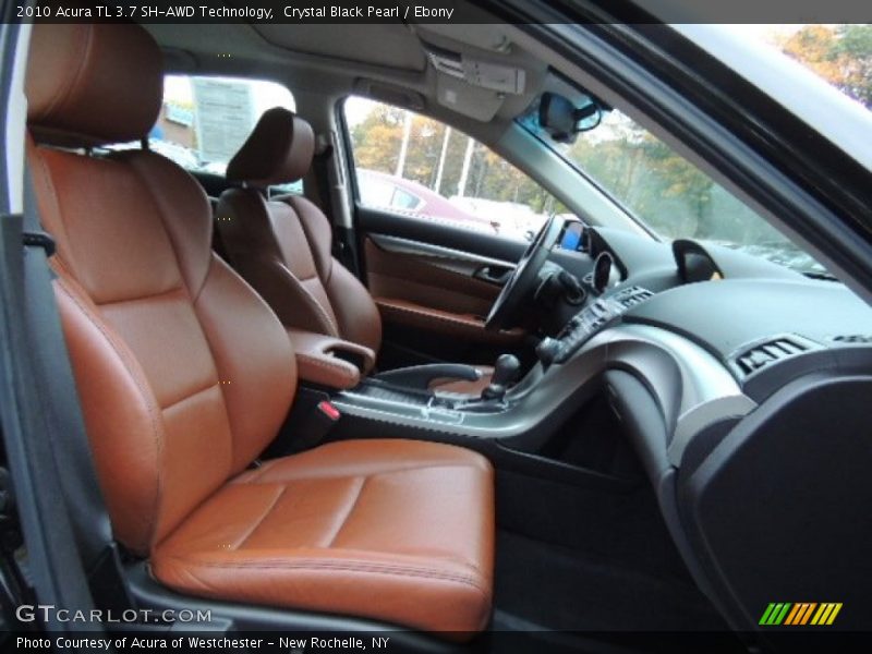 Crystal Black Pearl / Ebony 2010 Acura TL 3.7 SH-AWD Technology