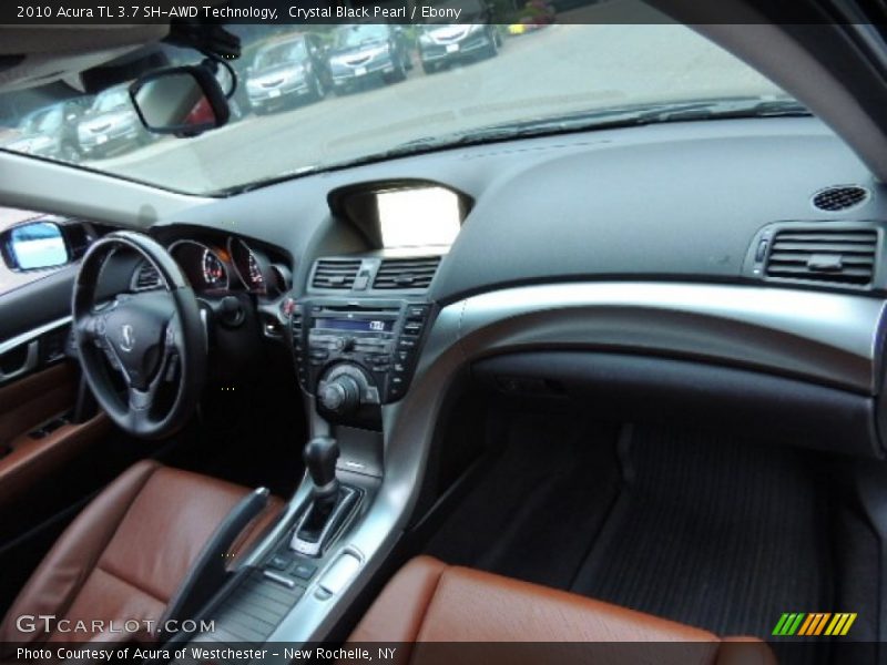 Crystal Black Pearl / Ebony 2010 Acura TL 3.7 SH-AWD Technology