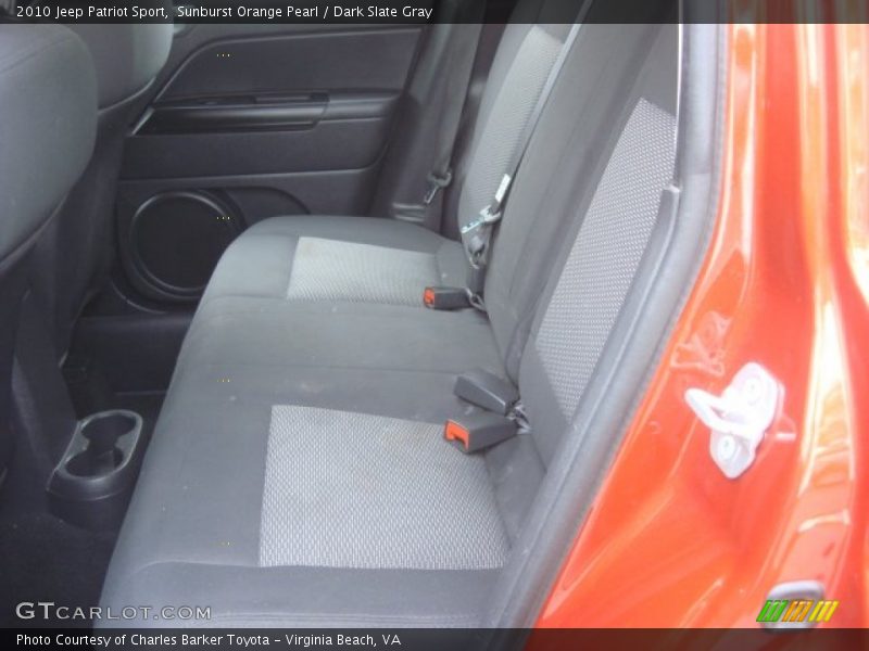 Sunburst Orange Pearl / Dark Slate Gray 2010 Jeep Patriot Sport