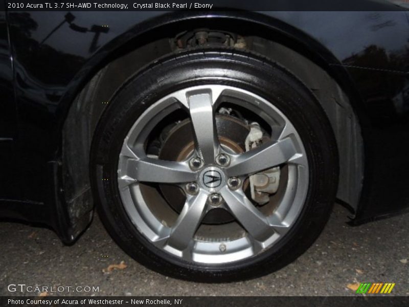 Crystal Black Pearl / Ebony 2010 Acura TL 3.7 SH-AWD Technology