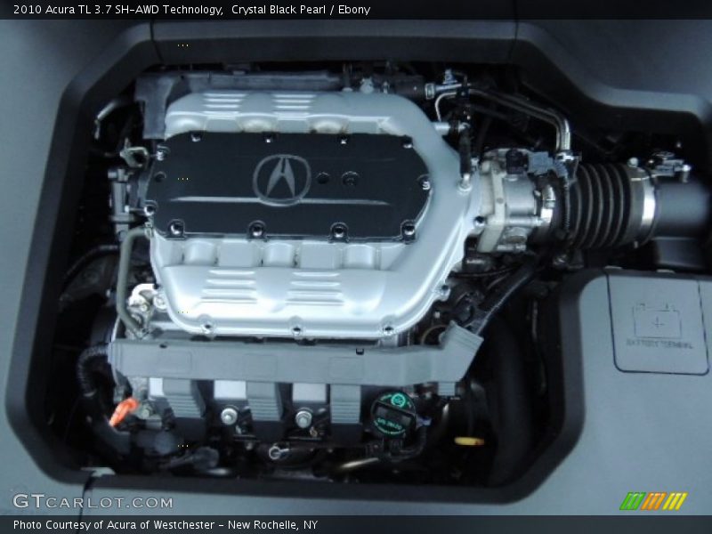 Crystal Black Pearl / Ebony 2010 Acura TL 3.7 SH-AWD Technology