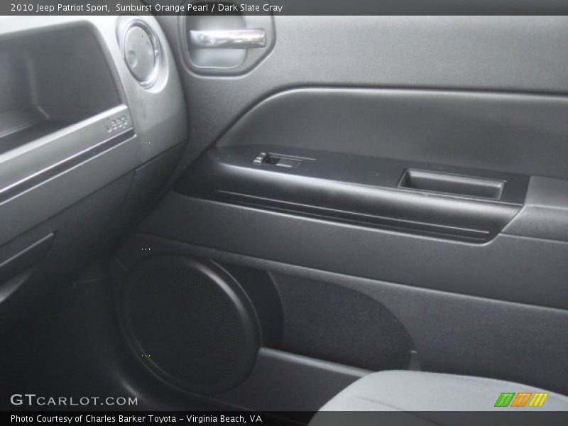 Sunburst Orange Pearl / Dark Slate Gray 2010 Jeep Patriot Sport