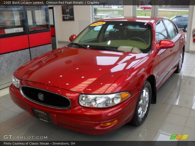 Crimson Red Pearl Metallic / Graphite 2005 Buick LeSabre Limited