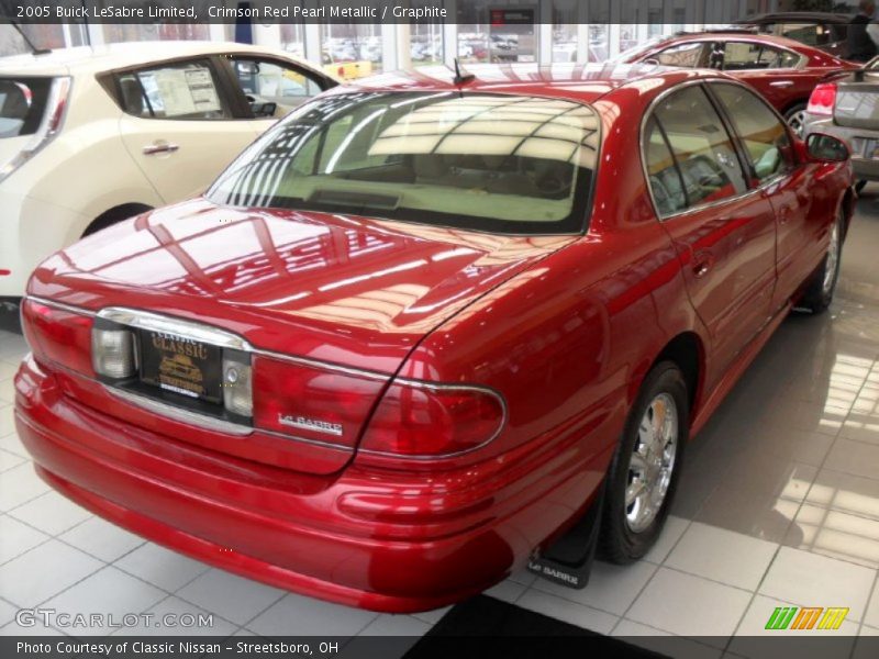 Crimson Red Pearl Metallic / Graphite 2005 Buick LeSabre Limited