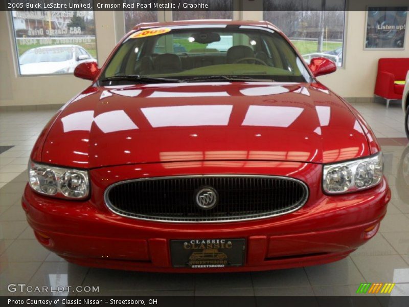 Crimson Red Pearl Metallic / Graphite 2005 Buick LeSabre Limited