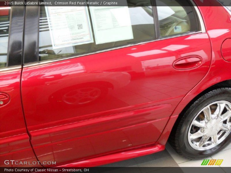 Crimson Red Pearl Metallic / Graphite 2005 Buick LeSabre Limited
