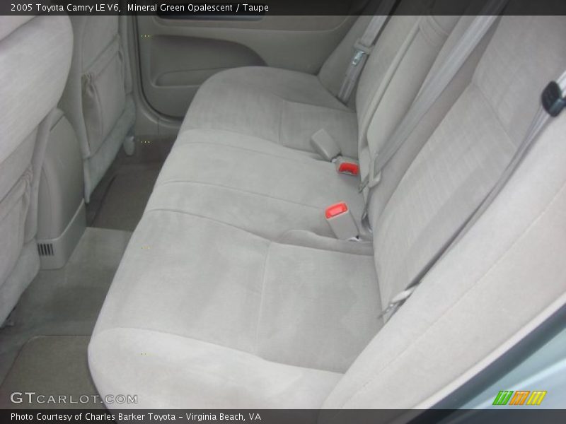 Mineral Green Opalescent / Taupe 2005 Toyota Camry LE V6