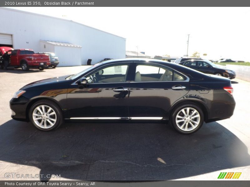 Obsidian Black / Parchment 2010 Lexus ES 350