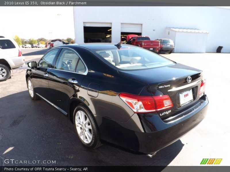 Obsidian Black / Parchment 2010 Lexus ES 350