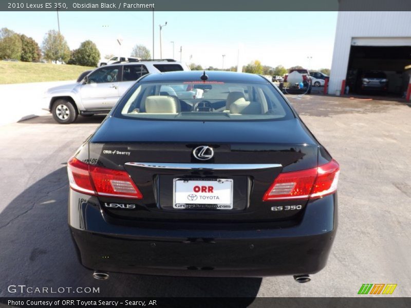 Obsidian Black / Parchment 2010 Lexus ES 350