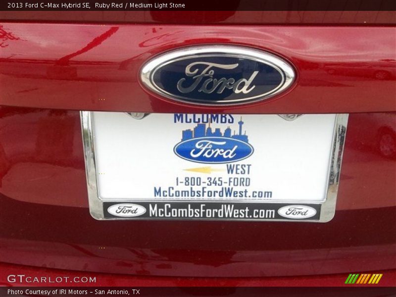 Ruby Red / Medium Light Stone 2013 Ford C-Max Hybrid SE