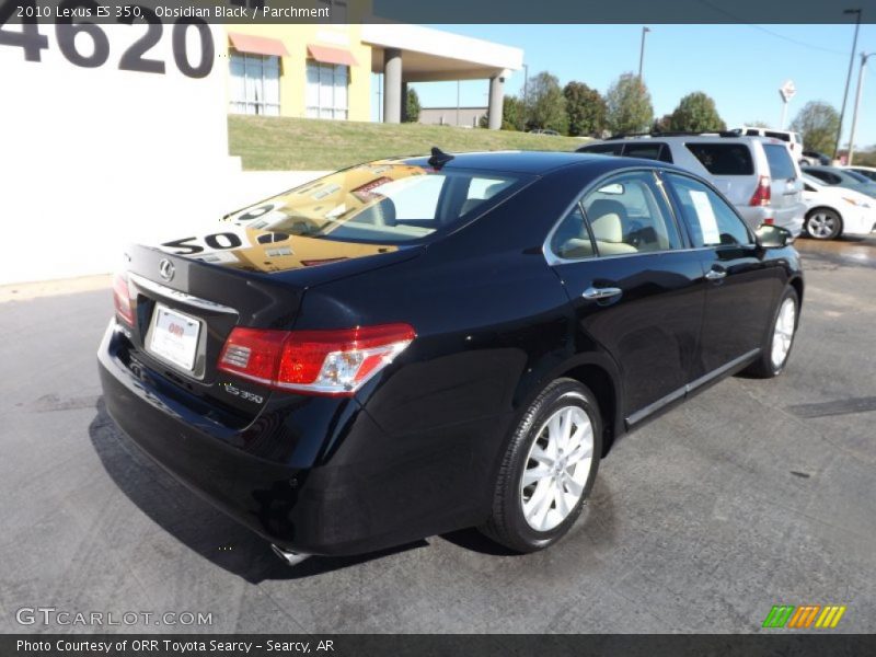 Obsidian Black / Parchment 2010 Lexus ES 350