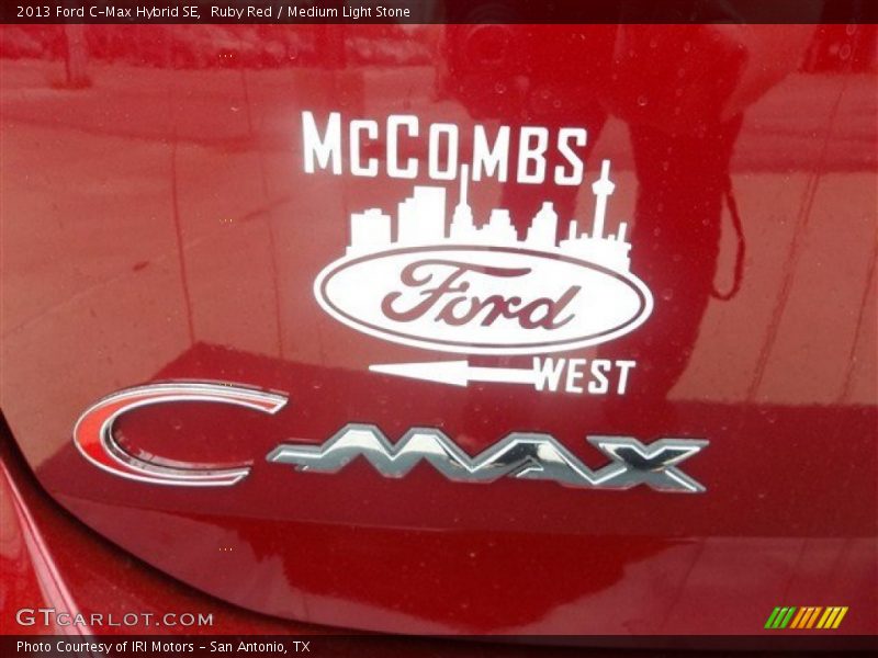 Ruby Red / Medium Light Stone 2013 Ford C-Max Hybrid SE