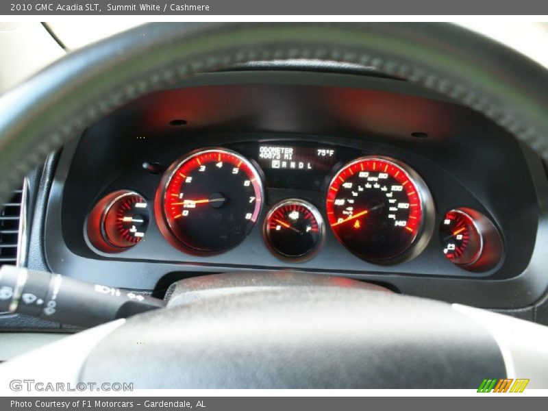 Summit White / Cashmere 2010 GMC Acadia SLT