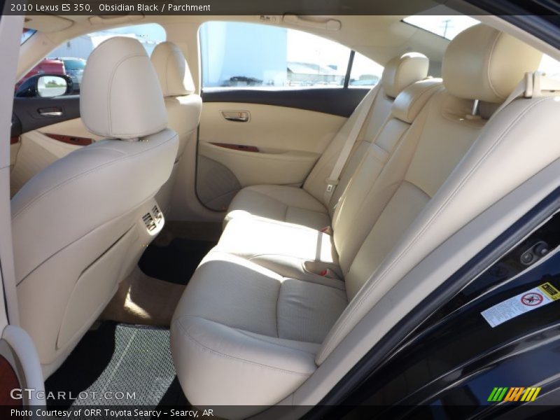 Obsidian Black / Parchment 2010 Lexus ES 350