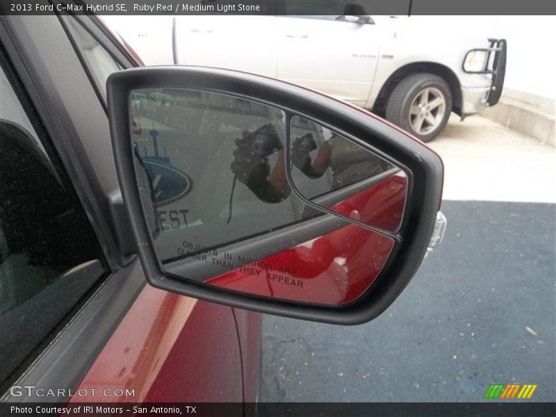 Ruby Red / Medium Light Stone 2013 Ford C-Max Hybrid SE