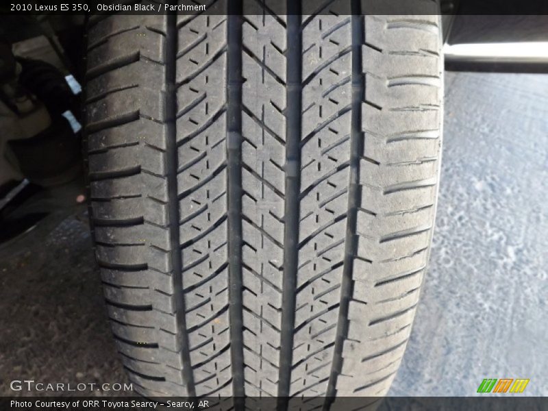 Obsidian Black / Parchment 2010 Lexus ES 350