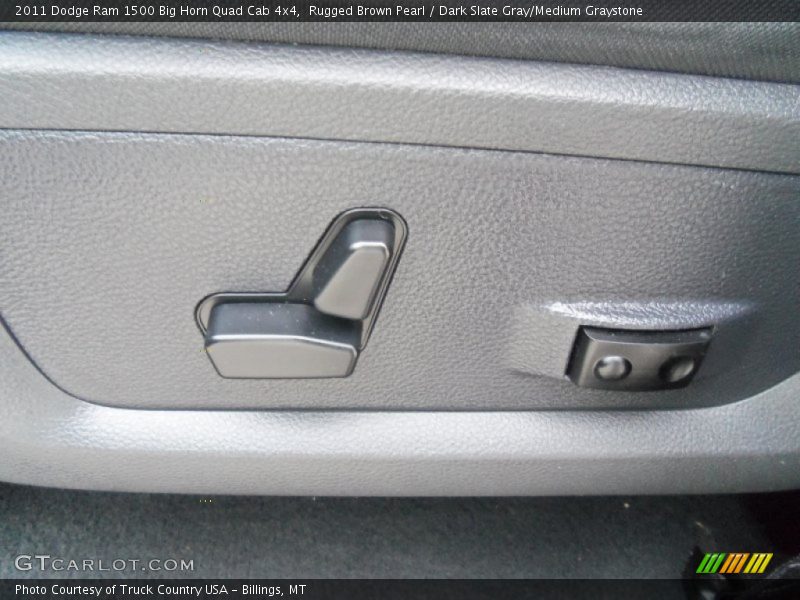 Rugged Brown Pearl / Dark Slate Gray/Medium Graystone 2011 Dodge Ram 1500 Big Horn Quad Cab 4x4