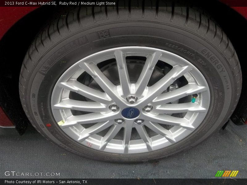 Ruby Red / Medium Light Stone 2013 Ford C-Max Hybrid SE