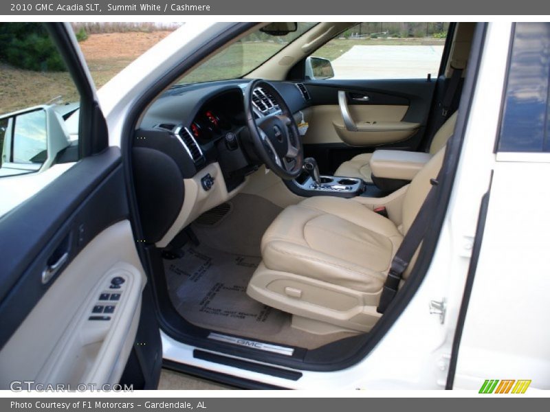 Summit White / Cashmere 2010 GMC Acadia SLT
