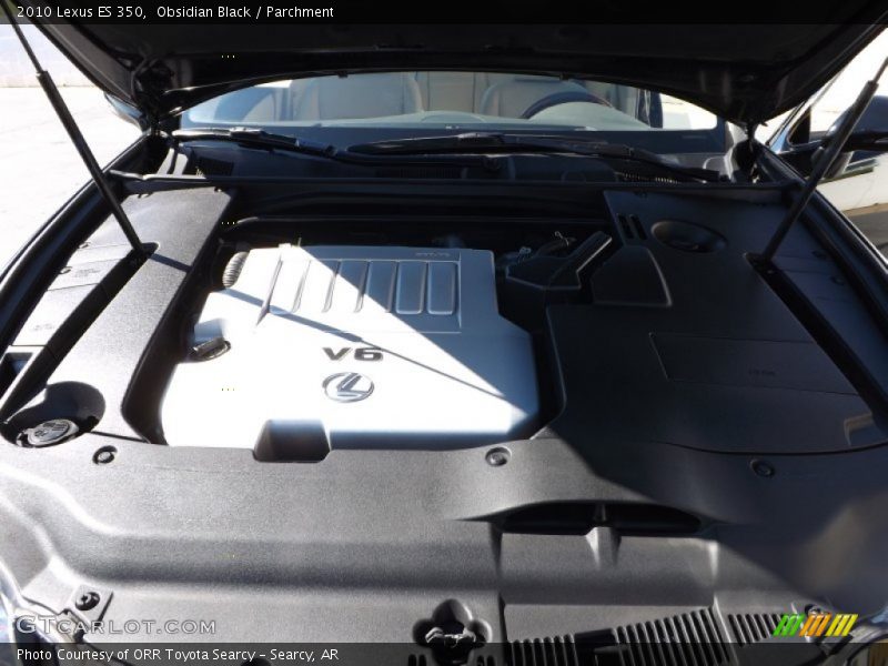Obsidian Black / Parchment 2010 Lexus ES 350
