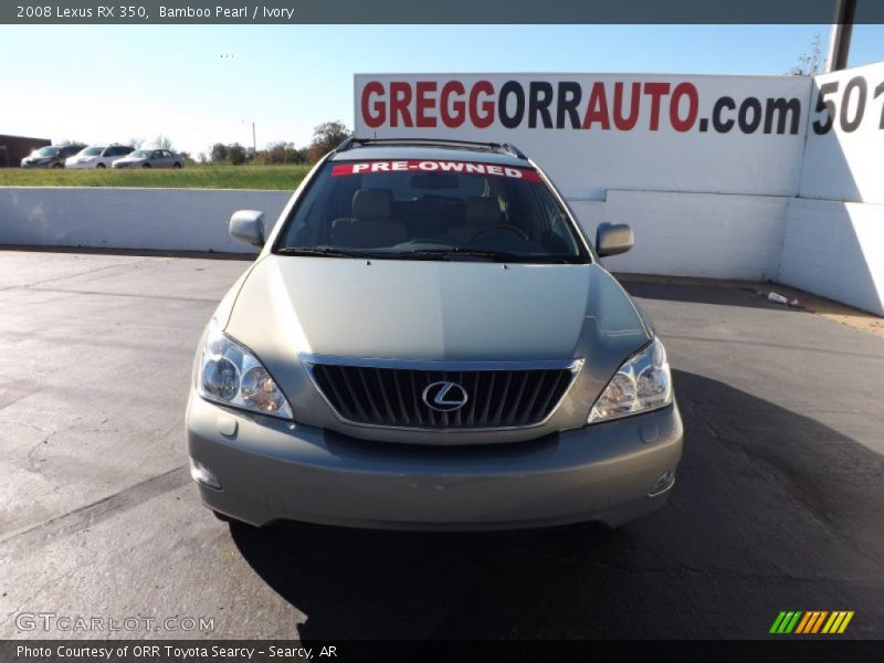 Bamboo Pearl / Ivory 2008 Lexus RX 350