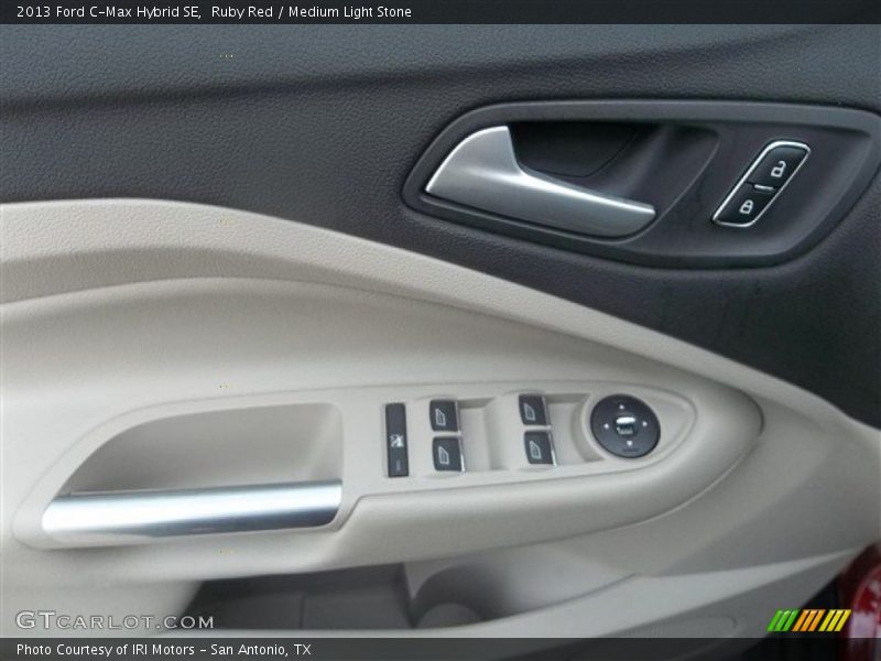 Ruby Red / Medium Light Stone 2013 Ford C-Max Hybrid SE