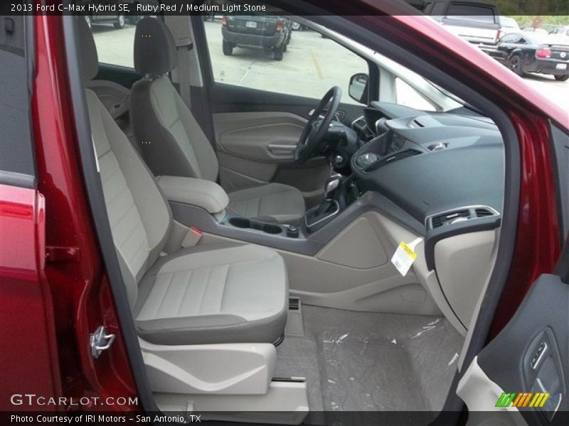 Ruby Red / Medium Light Stone 2013 Ford C-Max Hybrid SE