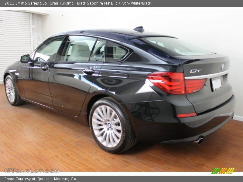  2011 5 Series 535i Gran Turismo Black Sapphire Metallic