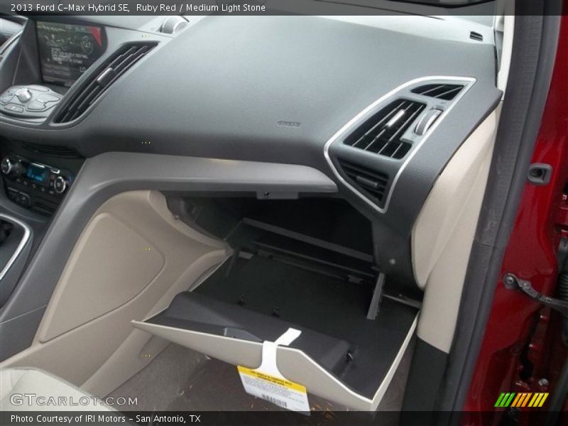 Ruby Red / Medium Light Stone 2013 Ford C-Max Hybrid SE