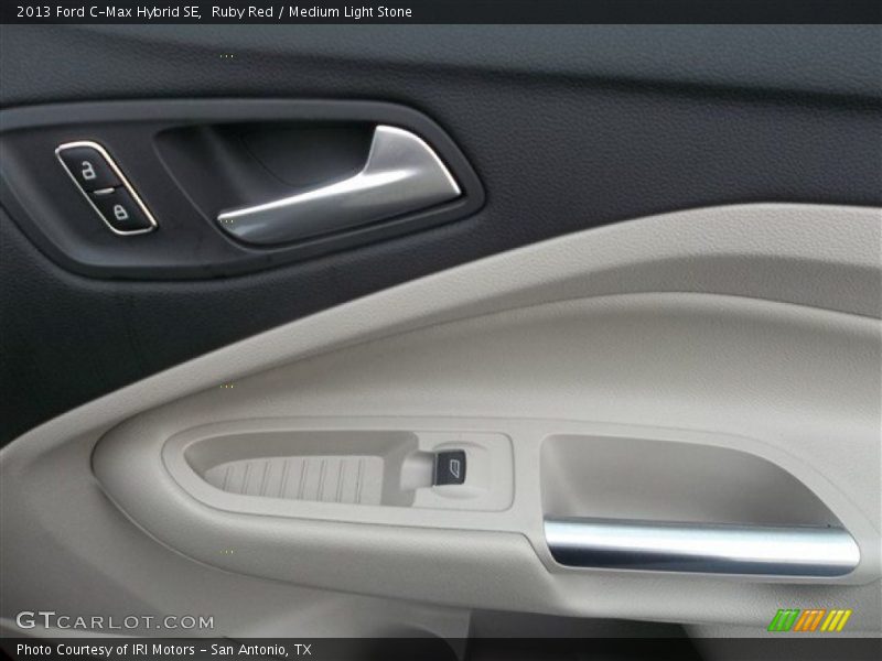 Ruby Red / Medium Light Stone 2013 Ford C-Max Hybrid SE