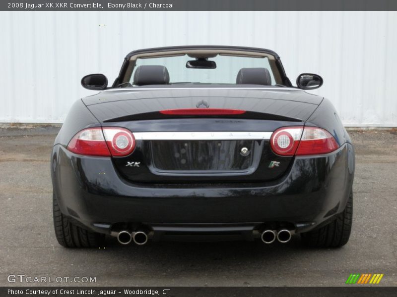 Ebony Black / Charcoal 2008 Jaguar XK XKR Convertible