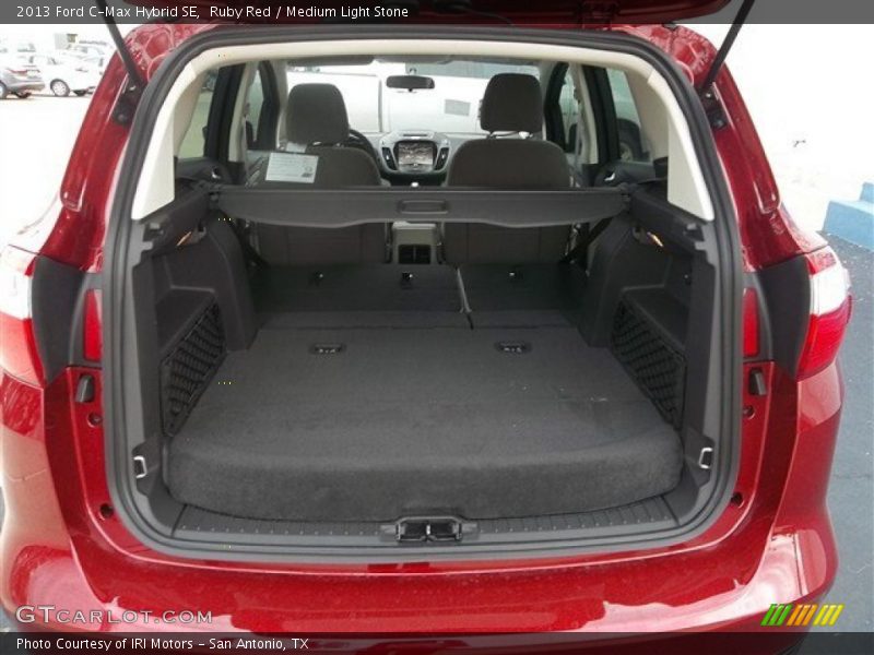 Ruby Red / Medium Light Stone 2013 Ford C-Max Hybrid SE