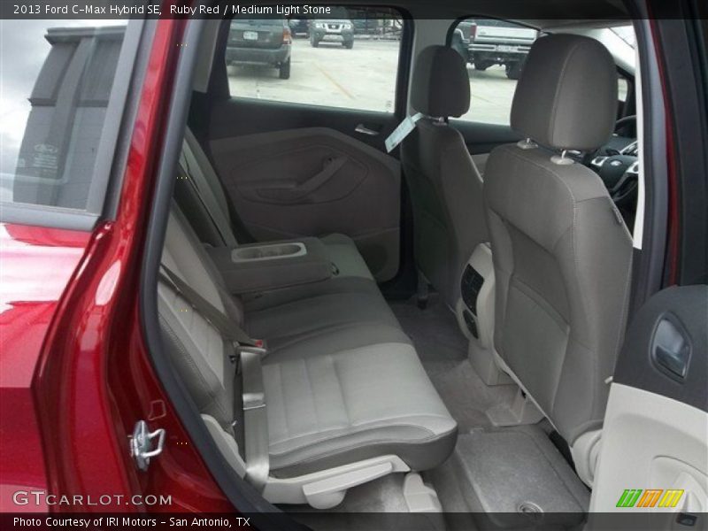 Ruby Red / Medium Light Stone 2013 Ford C-Max Hybrid SE