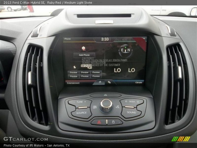 Ruby Red / Medium Light Stone 2013 Ford C-Max Hybrid SE