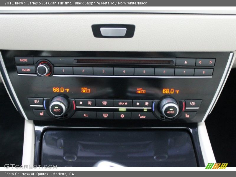 Controls of 2011 5 Series 535i Gran Turismo