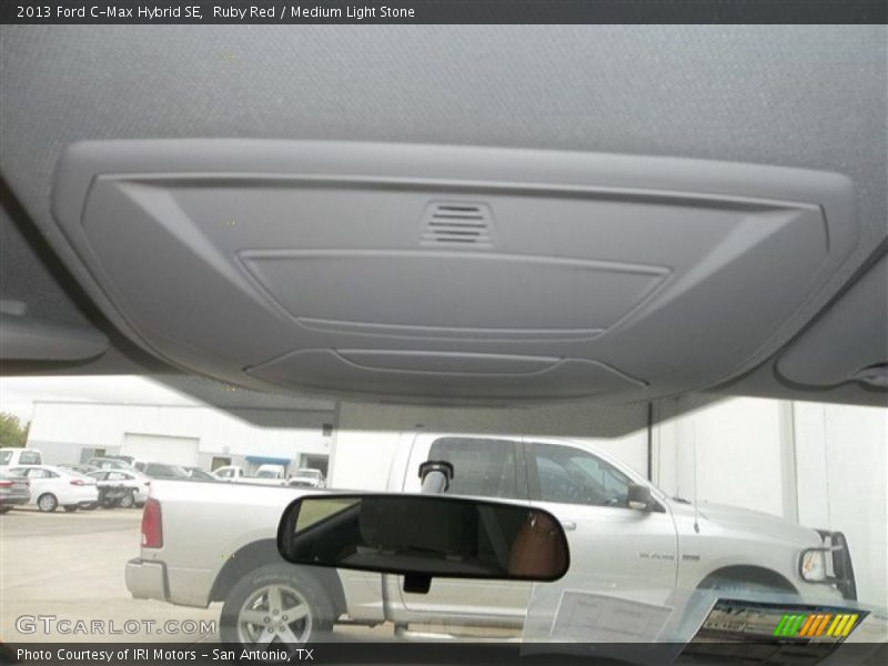 Ruby Red / Medium Light Stone 2013 Ford C-Max Hybrid SE