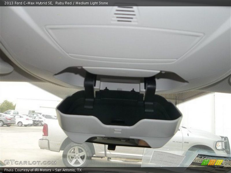 Ruby Red / Medium Light Stone 2013 Ford C-Max Hybrid SE