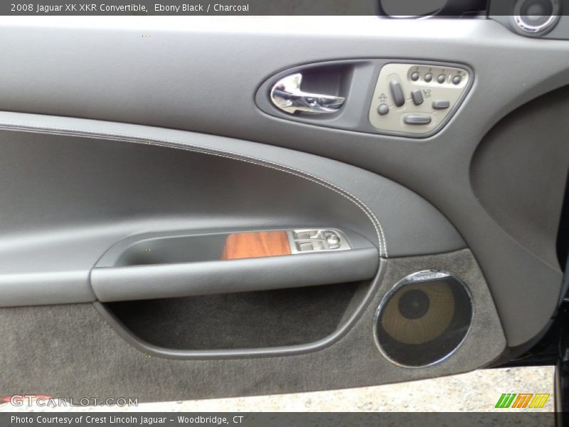 Ebony Black / Charcoal 2008 Jaguar XK XKR Convertible
