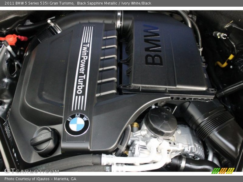  2011 5 Series 535i Gran Turismo Engine - 3.0 Liter TwinPower Turbocharged DFI DOHC 24-Valve VVT Inline 6 Cylinder