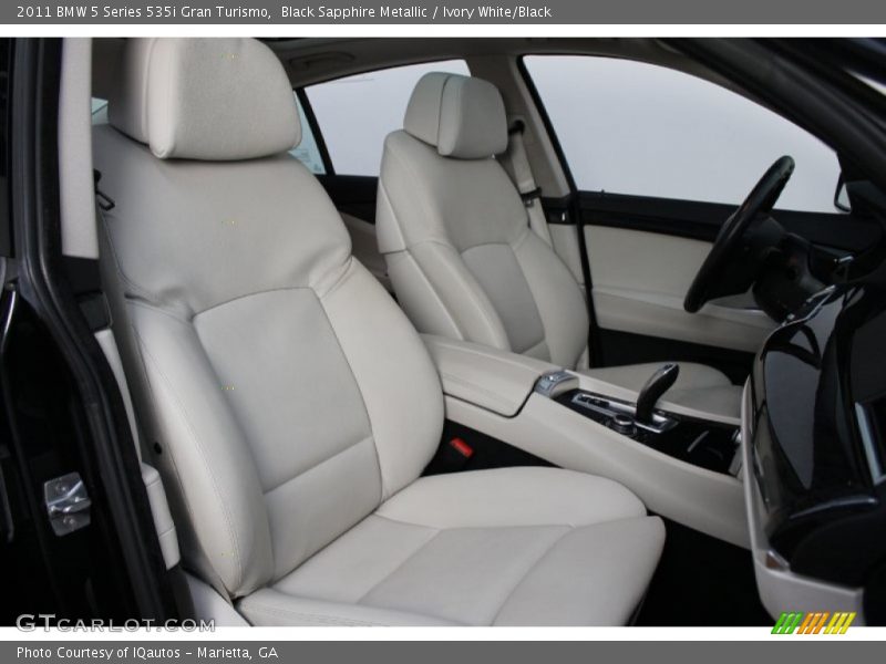 Front Seat of 2011 5 Series 535i Gran Turismo