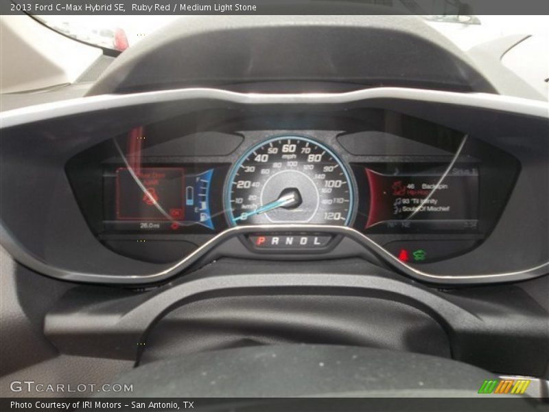 Ruby Red / Medium Light Stone 2013 Ford C-Max Hybrid SE