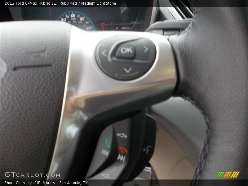 Ruby Red / Medium Light Stone 2013 Ford C-Max Hybrid SE