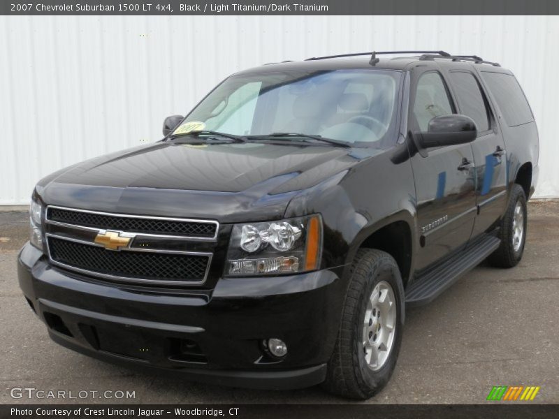 Black / Light Titanium/Dark Titanium 2007 Chevrolet Suburban 1500 LT 4x4
