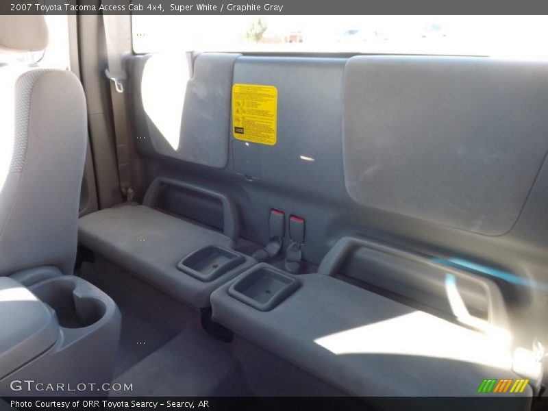 Super White / Graphite Gray 2007 Toyota Tacoma Access Cab 4x4