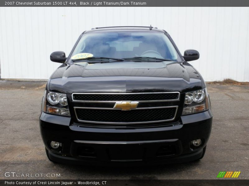 Black / Light Titanium/Dark Titanium 2007 Chevrolet Suburban 1500 LT 4x4
