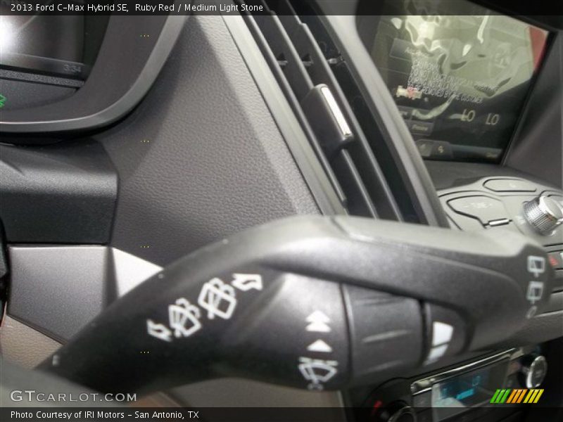 Ruby Red / Medium Light Stone 2013 Ford C-Max Hybrid SE