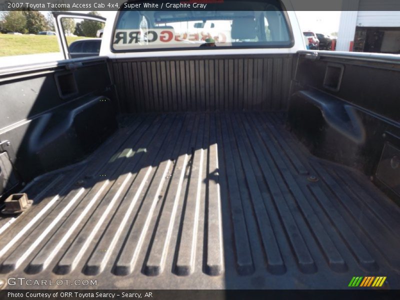 Super White / Graphite Gray 2007 Toyota Tacoma Access Cab 4x4