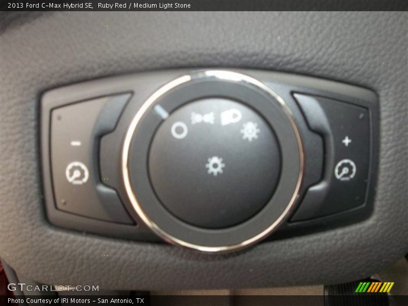 Ruby Red / Medium Light Stone 2013 Ford C-Max Hybrid SE